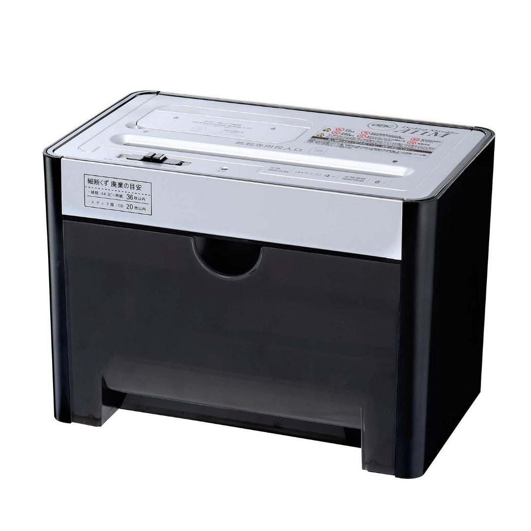 【人気商品】ブラック GSHA11M-B マイクロカットシュレッダー