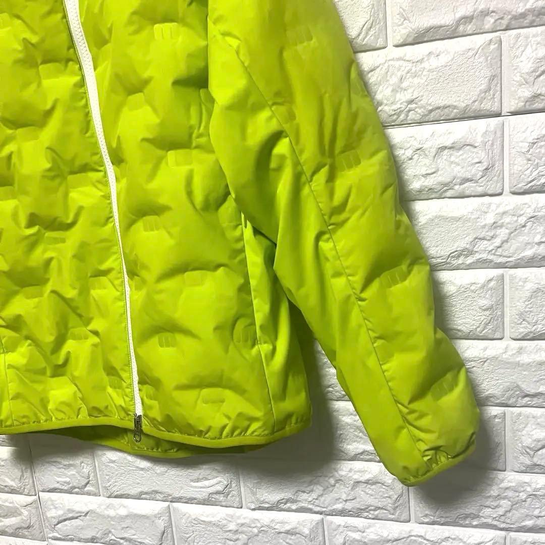 新品タグ付き マンシングウェア ゴルフ ダウンジャケット ライム 21年モデル