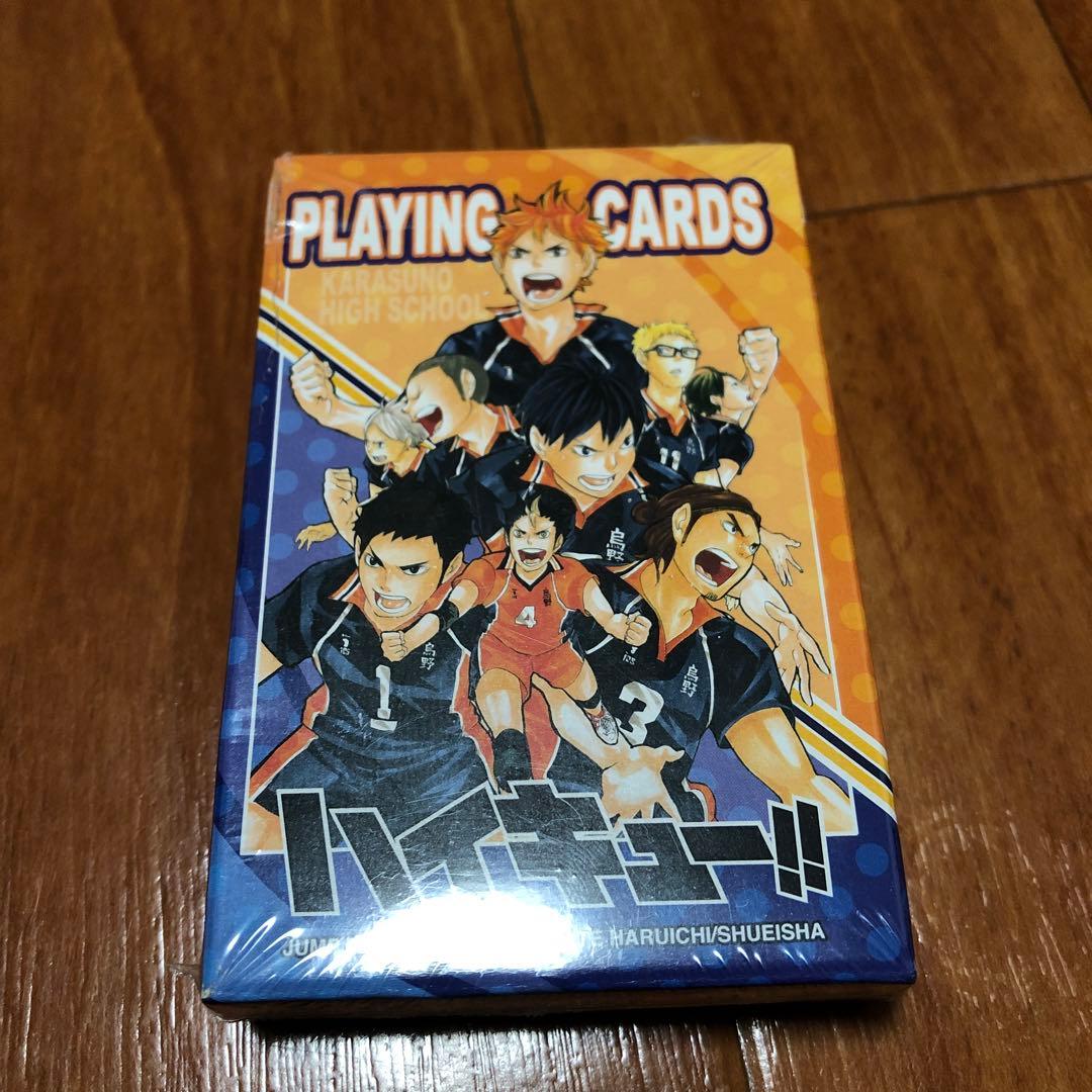 新品未開封☆ ハイキュー ジャンプフェスタ 2014 原作 トランプ