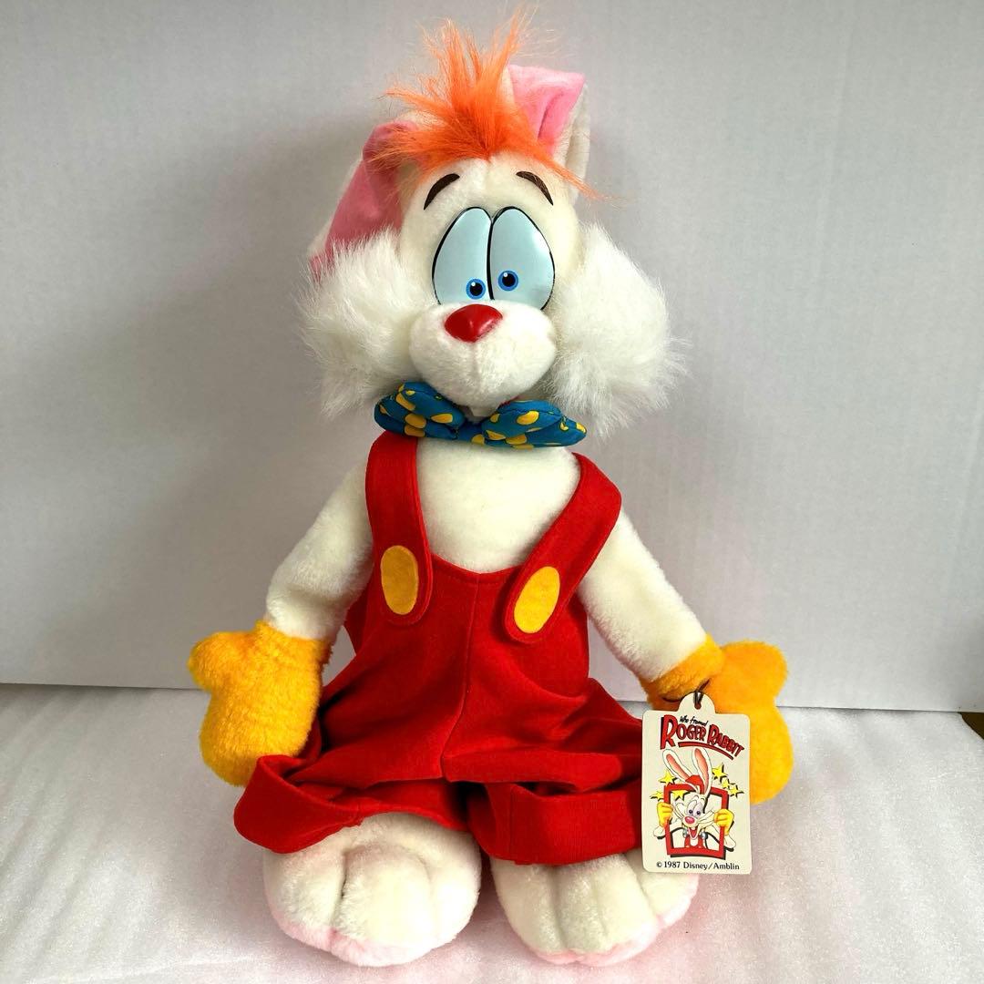 レア 80年代 ロジャーラビット ぬいぐるみ ディズニー ビンテージ