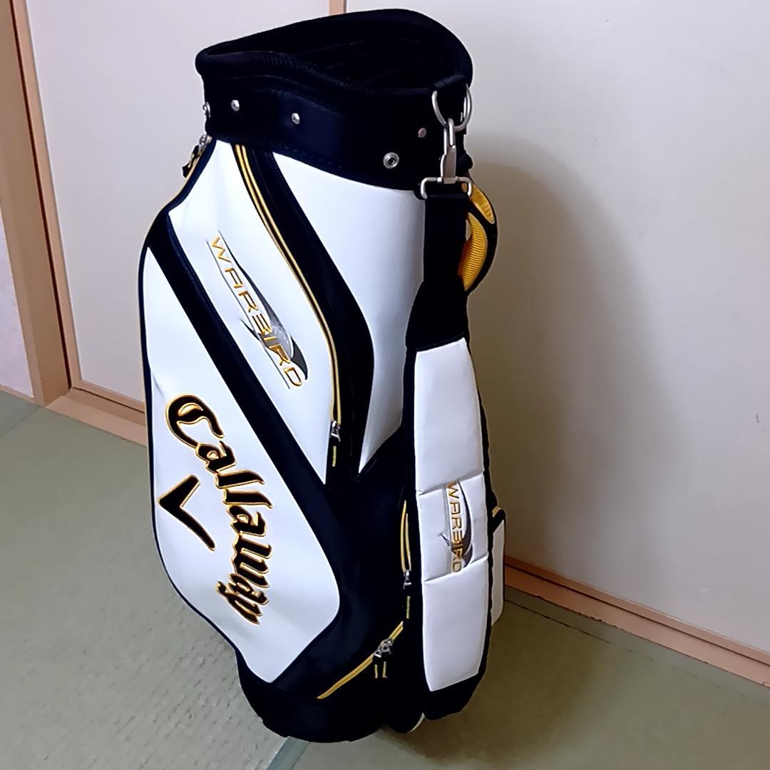 Callaway Warbird キャディバッグ ホワイト ブラック