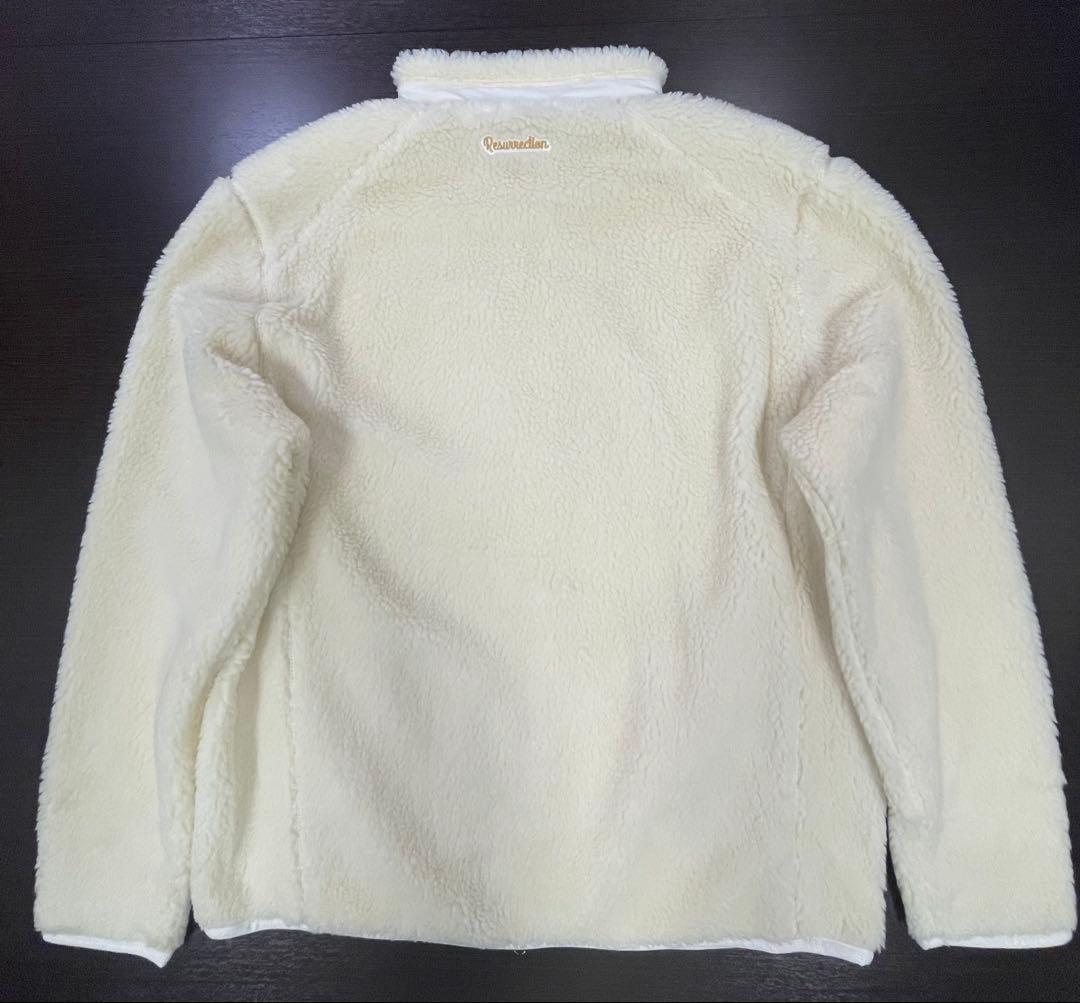 レザレクション　新品　XXLサイズ　シロ　ボアブルゾン