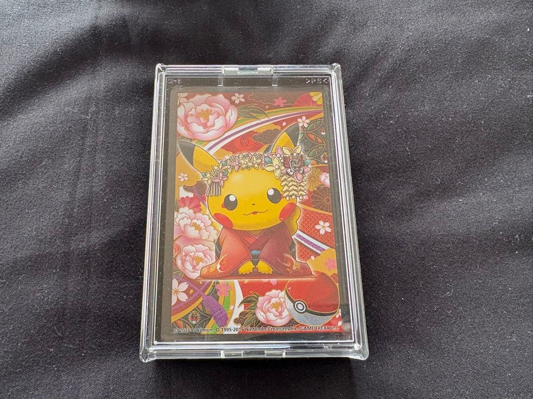 ポケモンセンターキョウトオープン記念 舞妓はんピカチュウトランプ 中身未開封