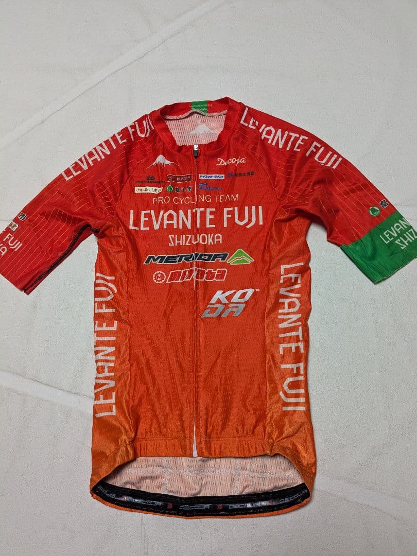 DECOJA LEVANTE FUJI レバンテフジ静岡 サイクルシャツ 支給品