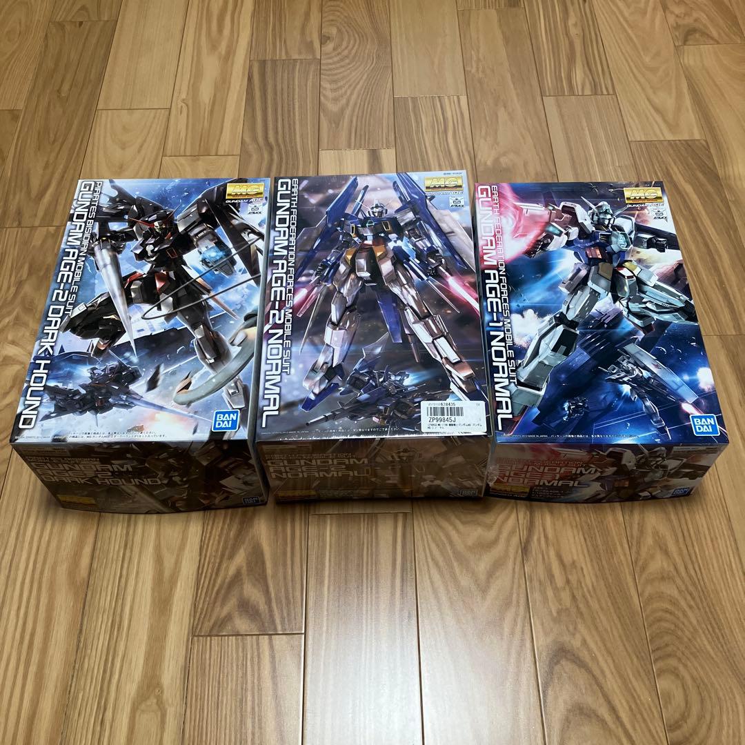 MG ガンダムAGE-1 ガンダムAGE-2 AGE-2 ダークハウンド セット
