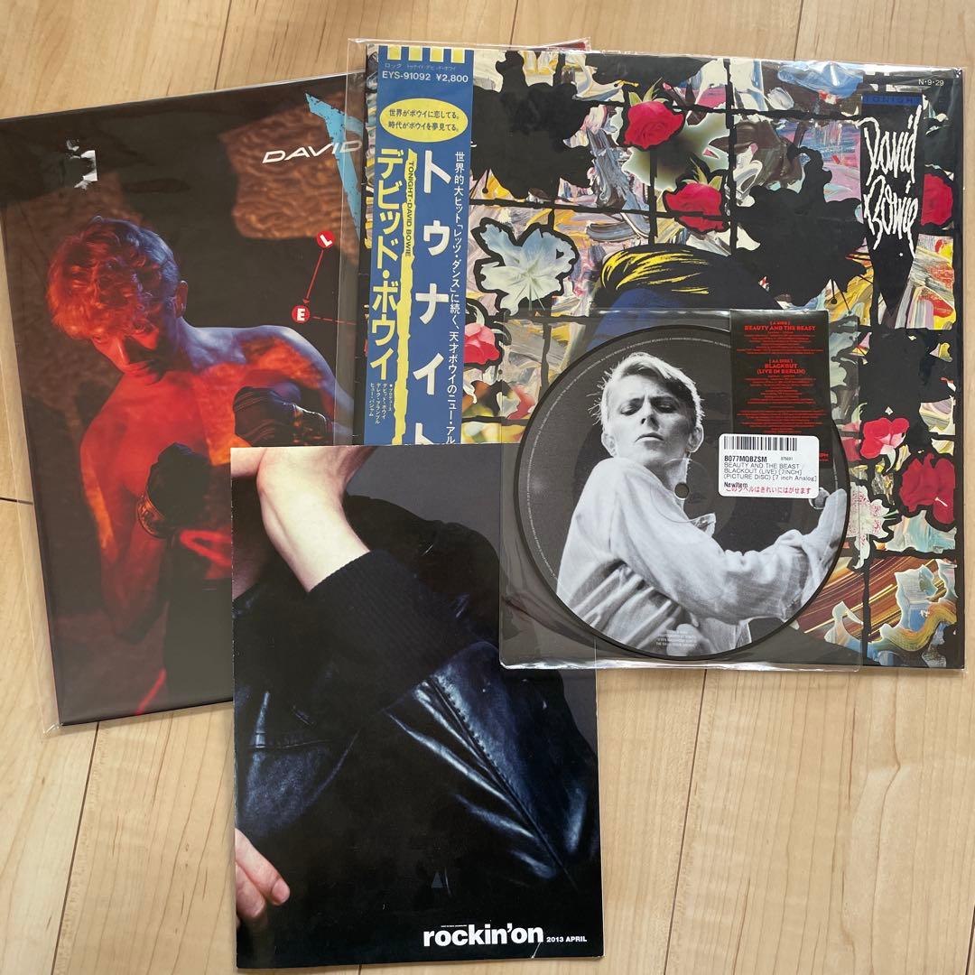 david bowie デビッドボウイ レコード カセット ステッカー ジギー