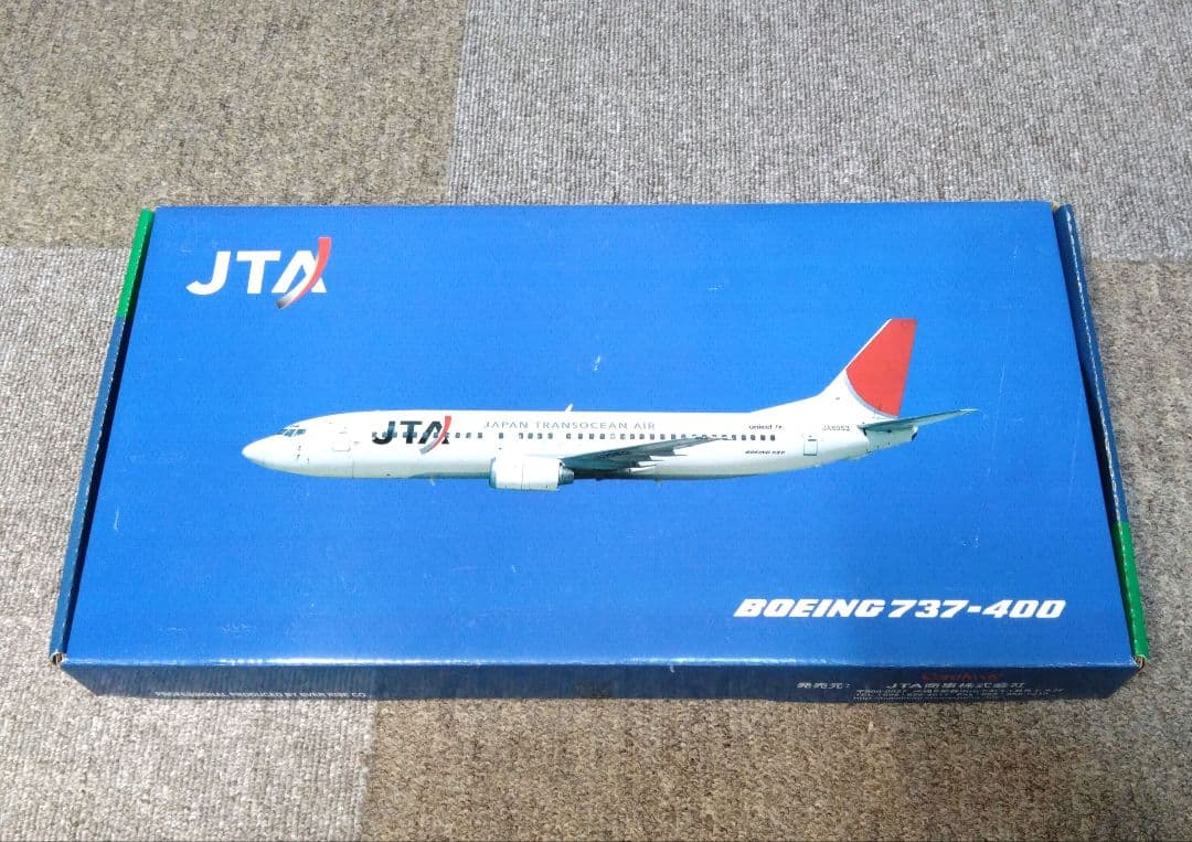 JTA B737-400 1/100 エバーライズ