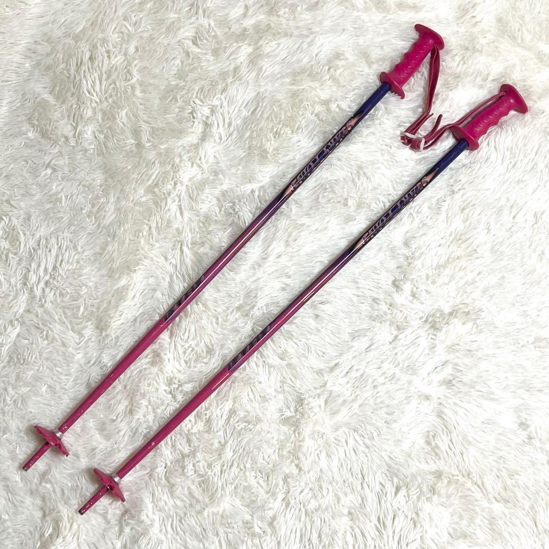 【良品】 120cm ジュニアスキー　4点セット Pure conscious