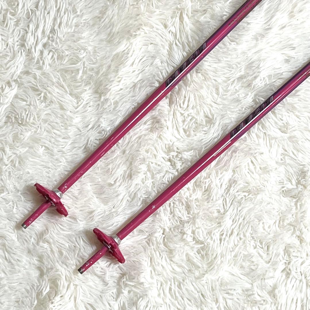 【良品】 120cm ジュニアスキー　4点セット Pure conscious