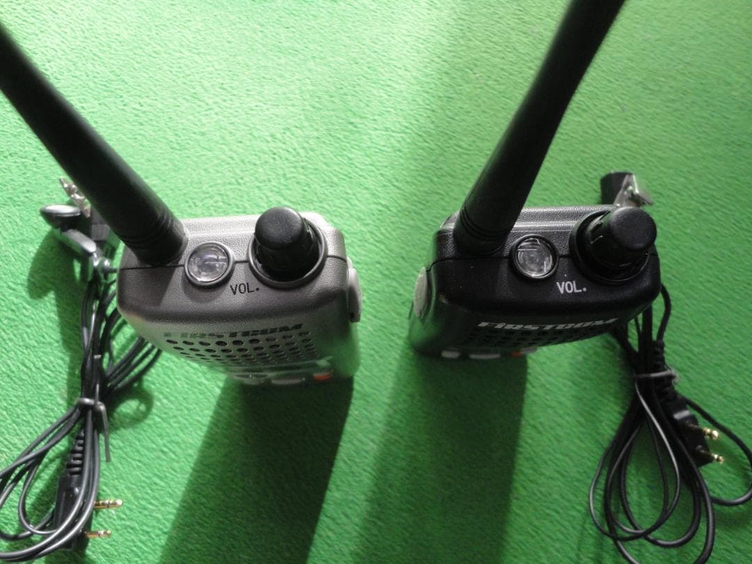 ファーストコム　同時通話　特定小電力トランシーバーFC-B47　2台セット