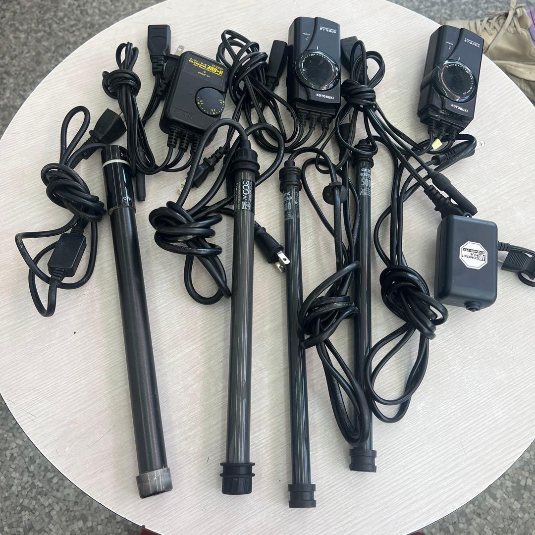 サーモスタット　ヒーター　4台