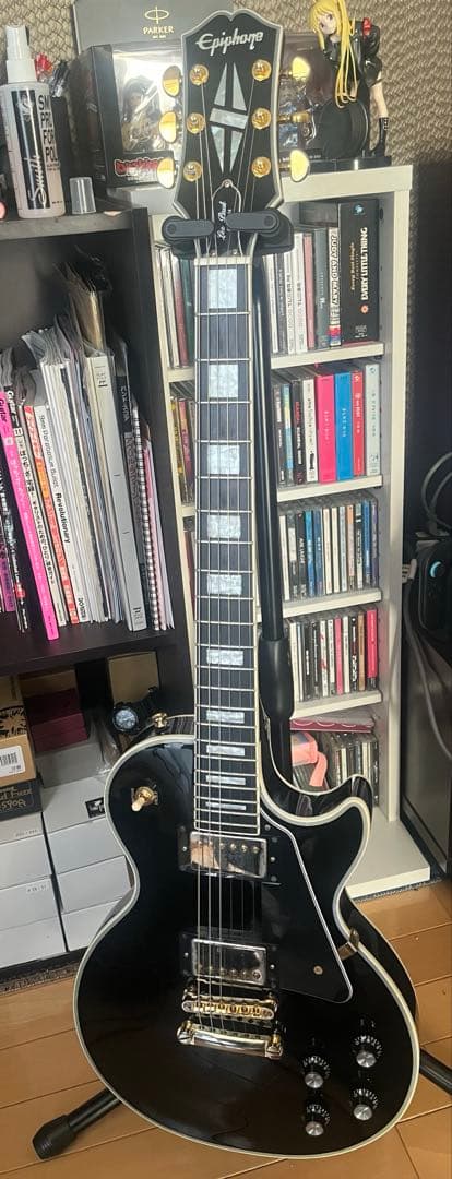 Epiphone レスポールカスタム　エボニー指板