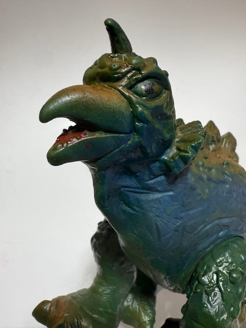 当時物 レトロ　シャモンガー 三浦トーイ マルサン パチ怪獣 ソフビ　ブルマァク