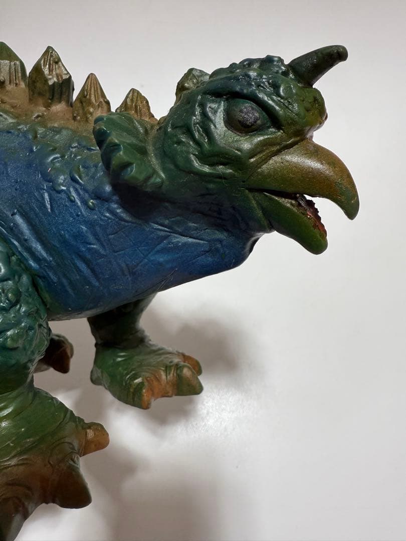 当時物 レトロ　シャモンガー 三浦トーイ マルサン パチ怪獣 ソフビ　ブルマァク