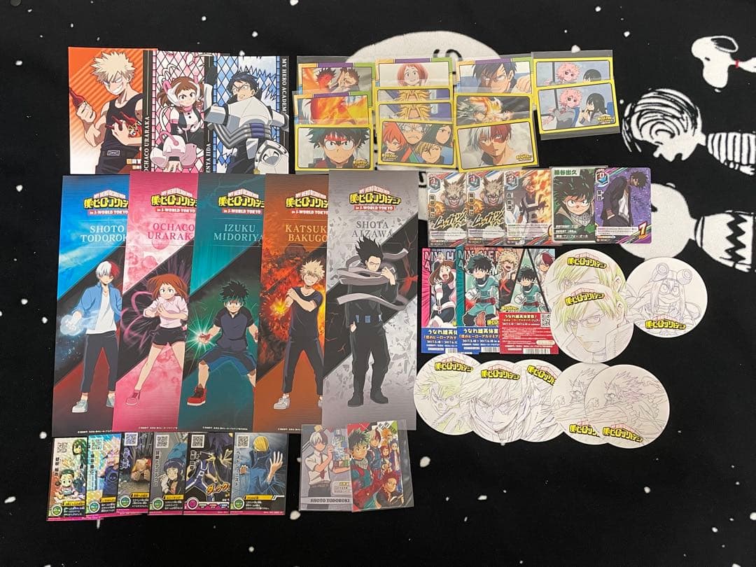 ヒロアカ　紙類　まとめ売り　画像5枚あり