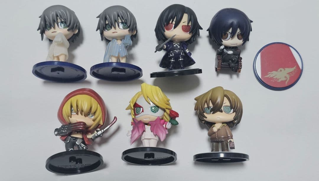 ​咎狗の血 ワンフィギュア 7体 （シキ/ナノ/アキラ/処刑人 他）