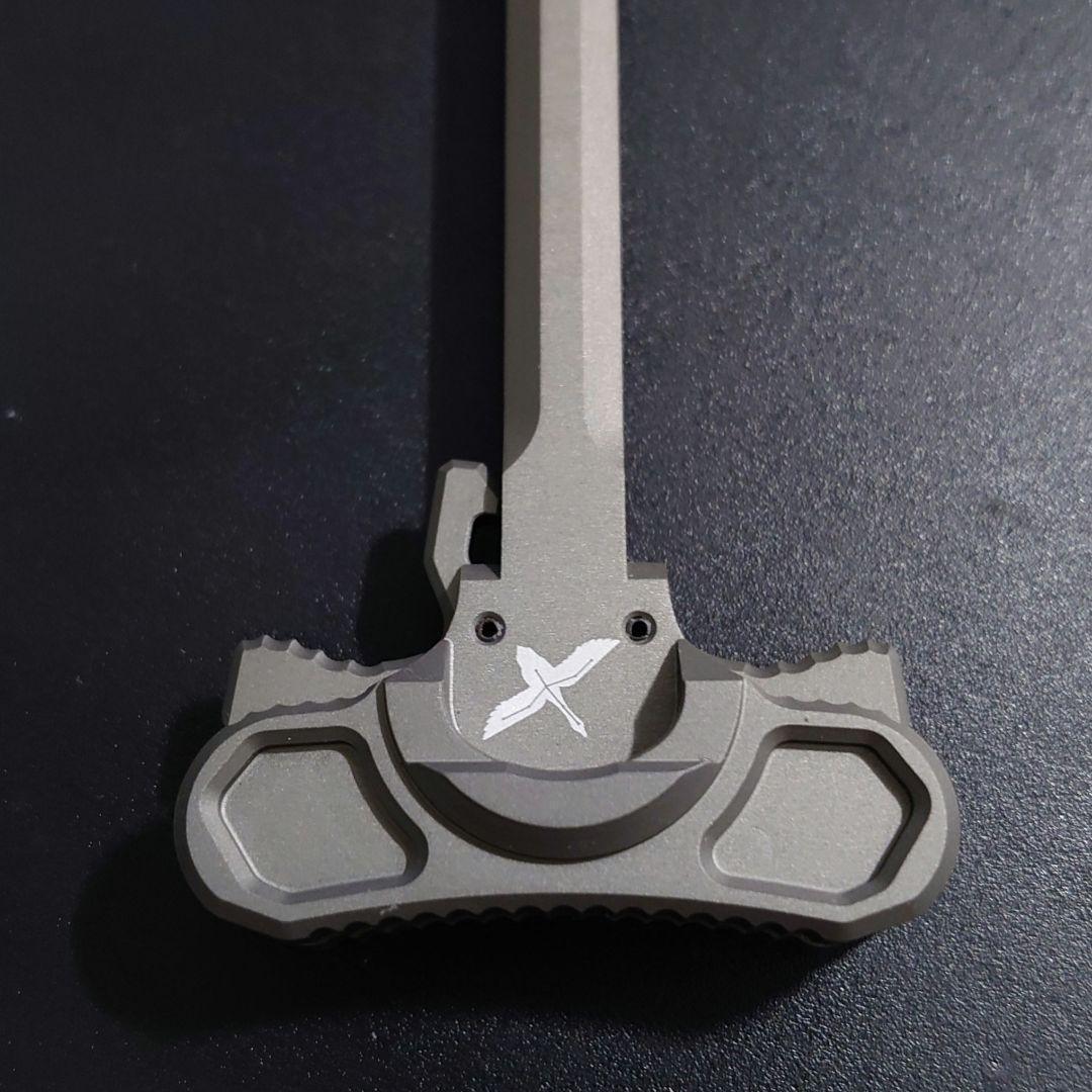 MWS用 FCD ACF タイプ チャージングハンドル 灰 SLR RADIAN