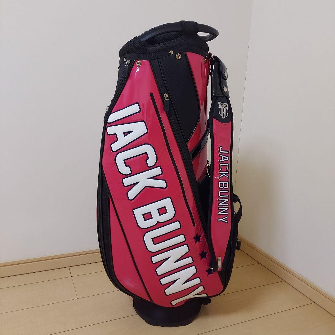 JACK BUNNY!! ジャックバニー キャディバック エナメル ※訳あり