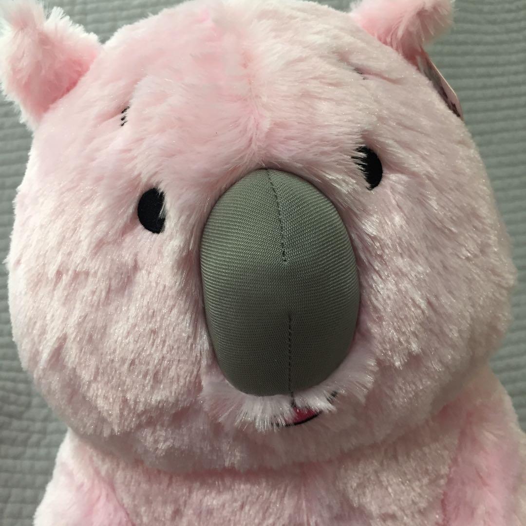 美男高校地球防衛部LOVE！ ウォンバットもふもふぬいぐるみ ウォンさん タグ付