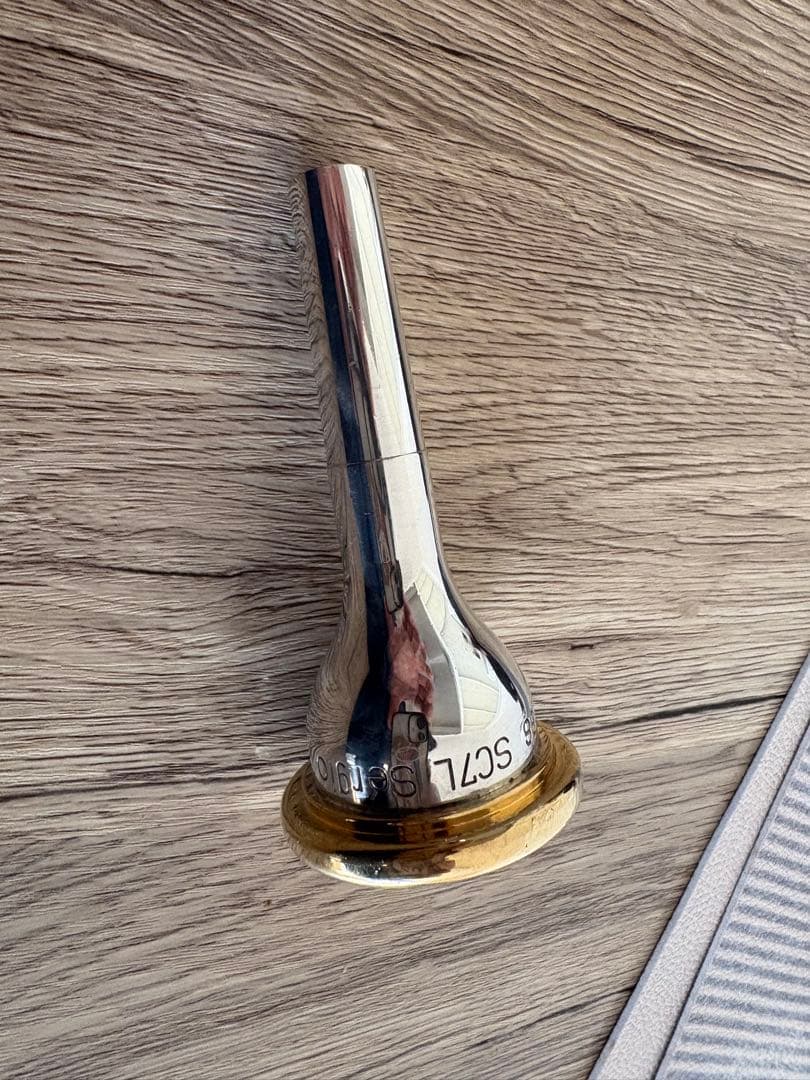 激レア！チューバマウスピースロメラブラス sc7l セルジオカロリーノモデル