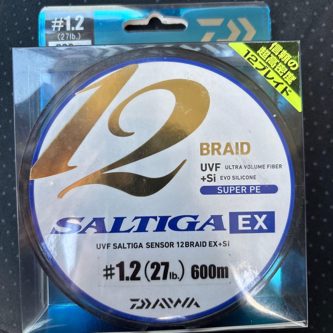 DAIWA SALTIGA EX 1.2号 600m PEライン