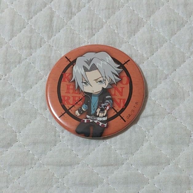 家庭教師ヒットマンREBORN 獄寺隼人 缶バッジ