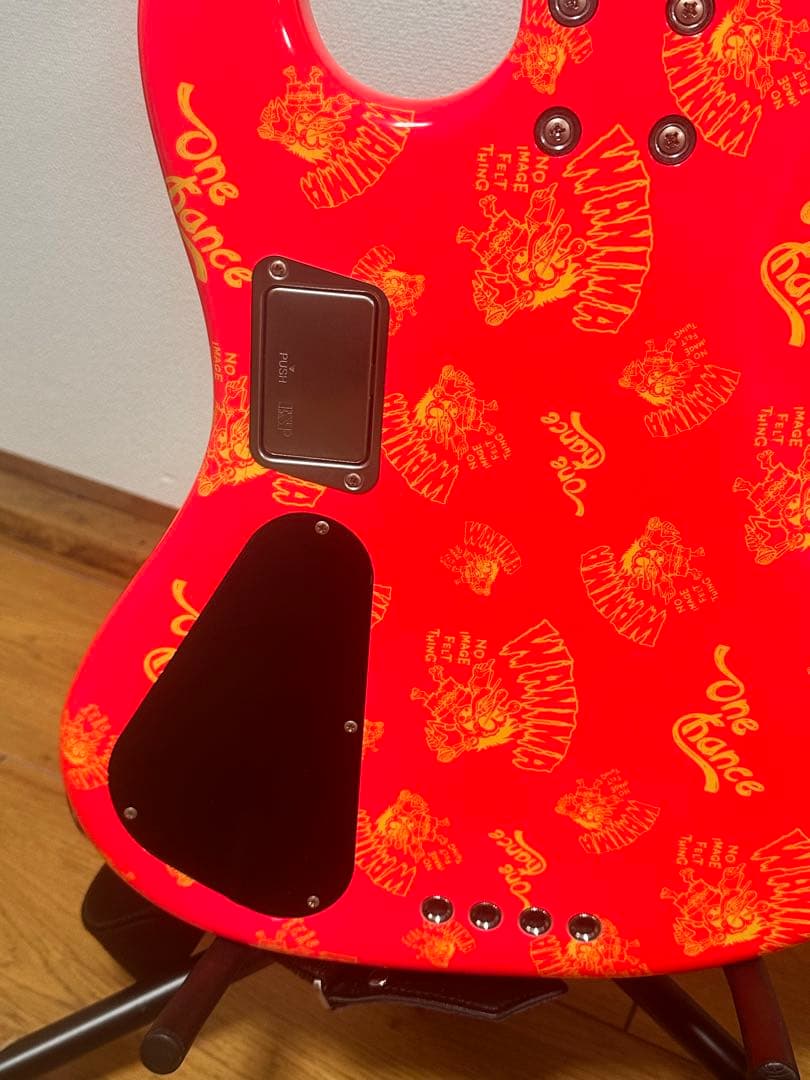 EDWARDS(エドワーズ)E-助平PINKWANIMAKENTAエレキベース