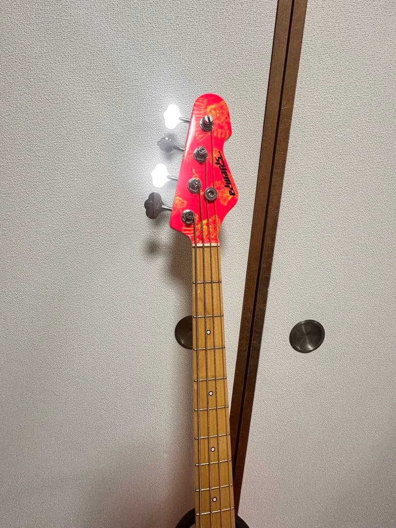 EDWARDS(エドワーズ)E-助平PINKWANIMAKENTAエレキベース