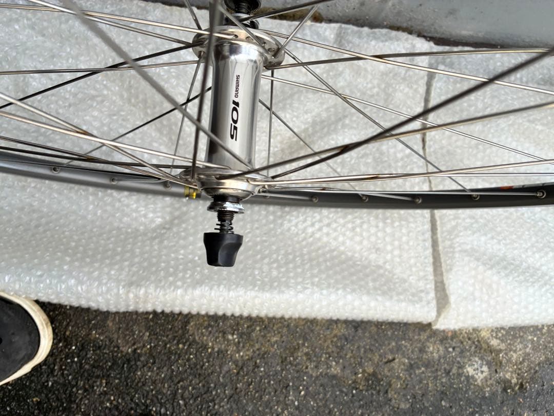 700cリムブレーキ手組みホイールセット