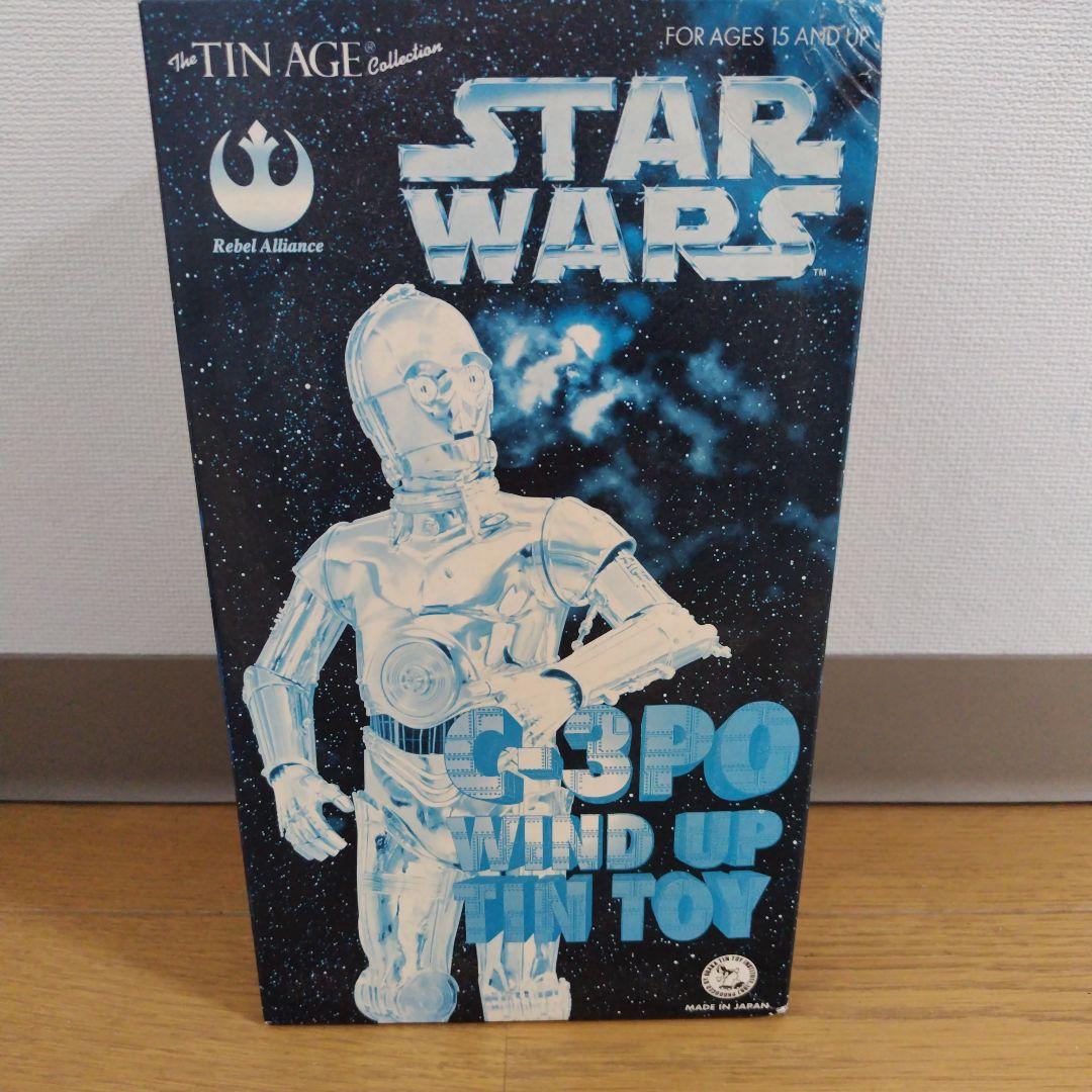 モ*プ様 C-3PO 巻き上げ式ブリキフィギュア