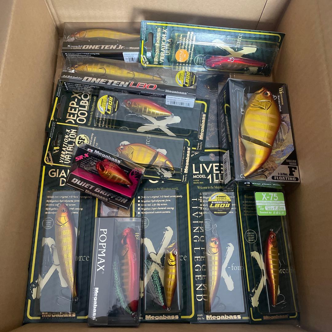 メガバス　完全受注生産　幻の赤金フルセット