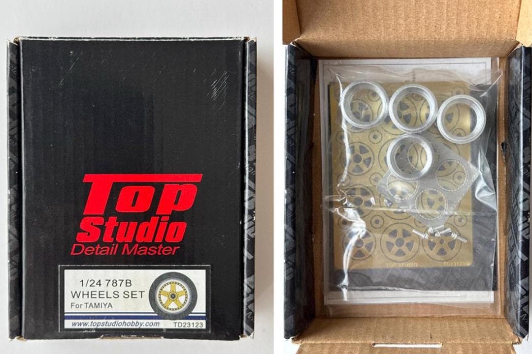 デカール＆ホイール セット 1/24 タミヤ マツダ 787B