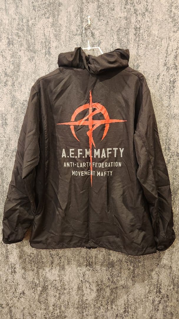 閃光のハサウェイ★STRICT-G ブラックマフティーナイロンジャケット