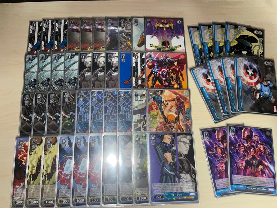 marvel 8門デッキ+パーツ