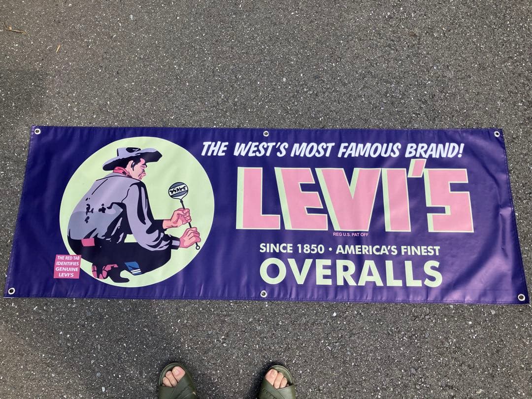 TeeKeeリーバイスビンテージバナー