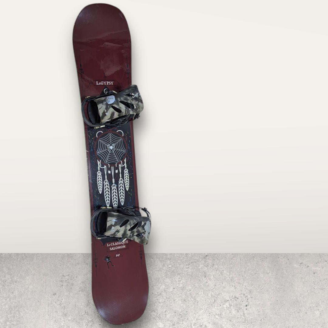 SALOMON Gypsy 147 FLUX GS スノーボードセット