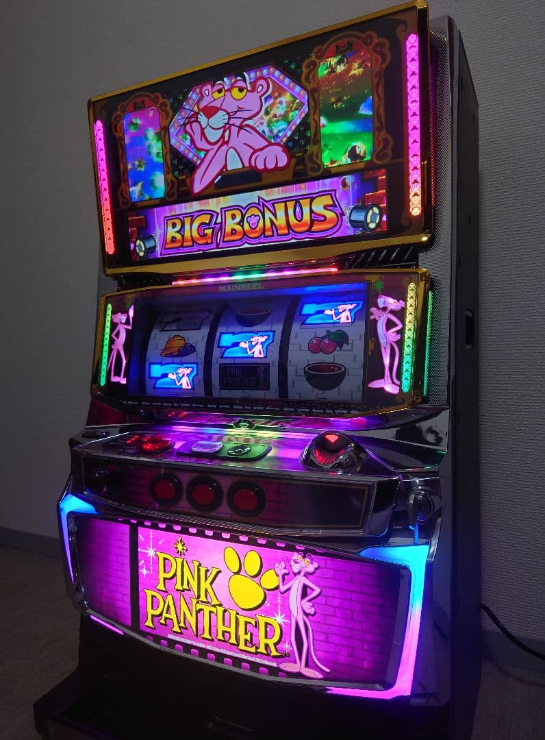 パチスロ実機　山佐『ピンクパンサーSP』　不要機付　直接引取or西濃運輸支店留め