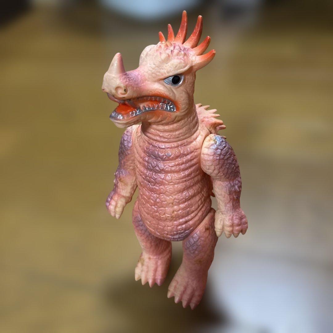 当時物 ブルマァク アンギラス ソフビ