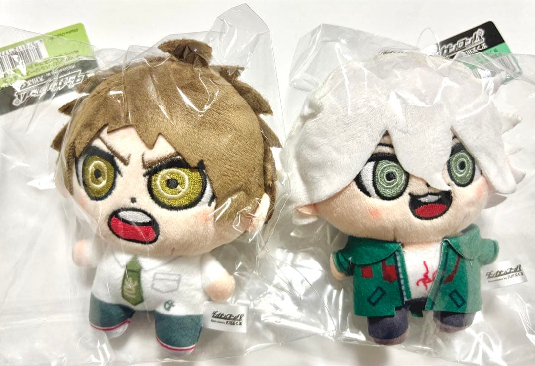 ダンガンロンパ x ぶくぶ 狛枝凪斗 日向創　ぬいぐるみマスコット