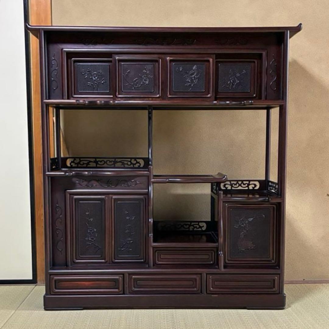 飾り棚、茶箪笥、アンティーク