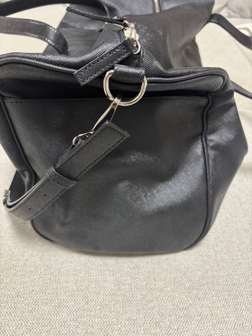 パリサンジェルマンブラックボストンバッグ