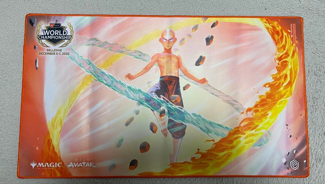 【希少】mtg世界選手権　プレイマット　アバター伝説の少年アン