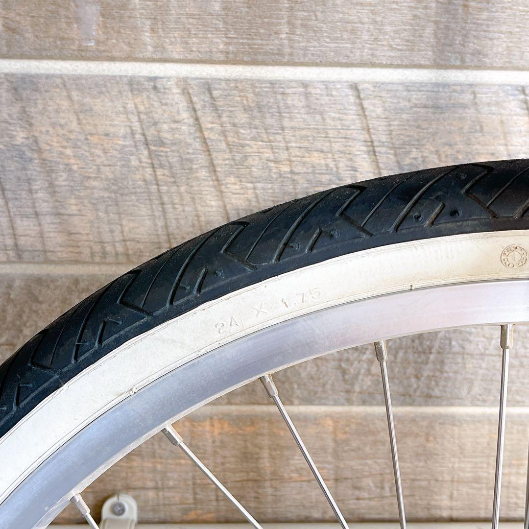 【美品】miyata 一輪車 ミヤタ フラミンゴエキスパート24インチ