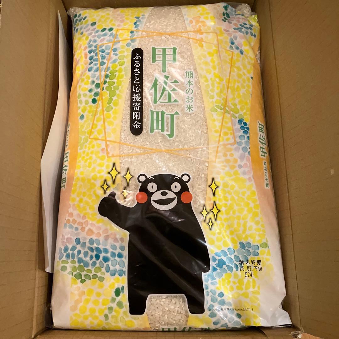 甲佐の輝き　精米16kg（5kg×2袋、6kg×1袋）　お米