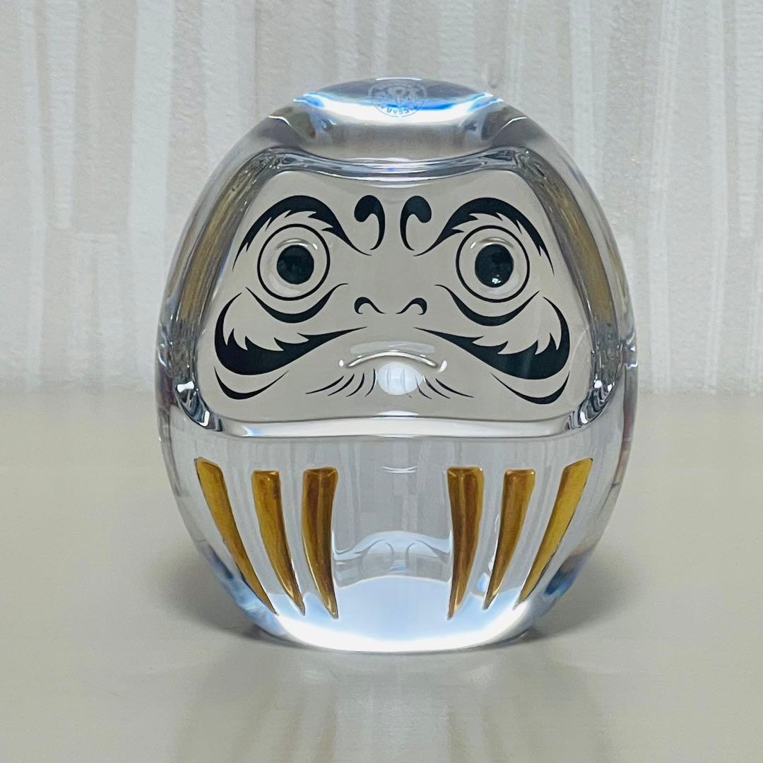 Baccarat バカラ クリスマス だるま 置物 オブジェ フィギュリン
