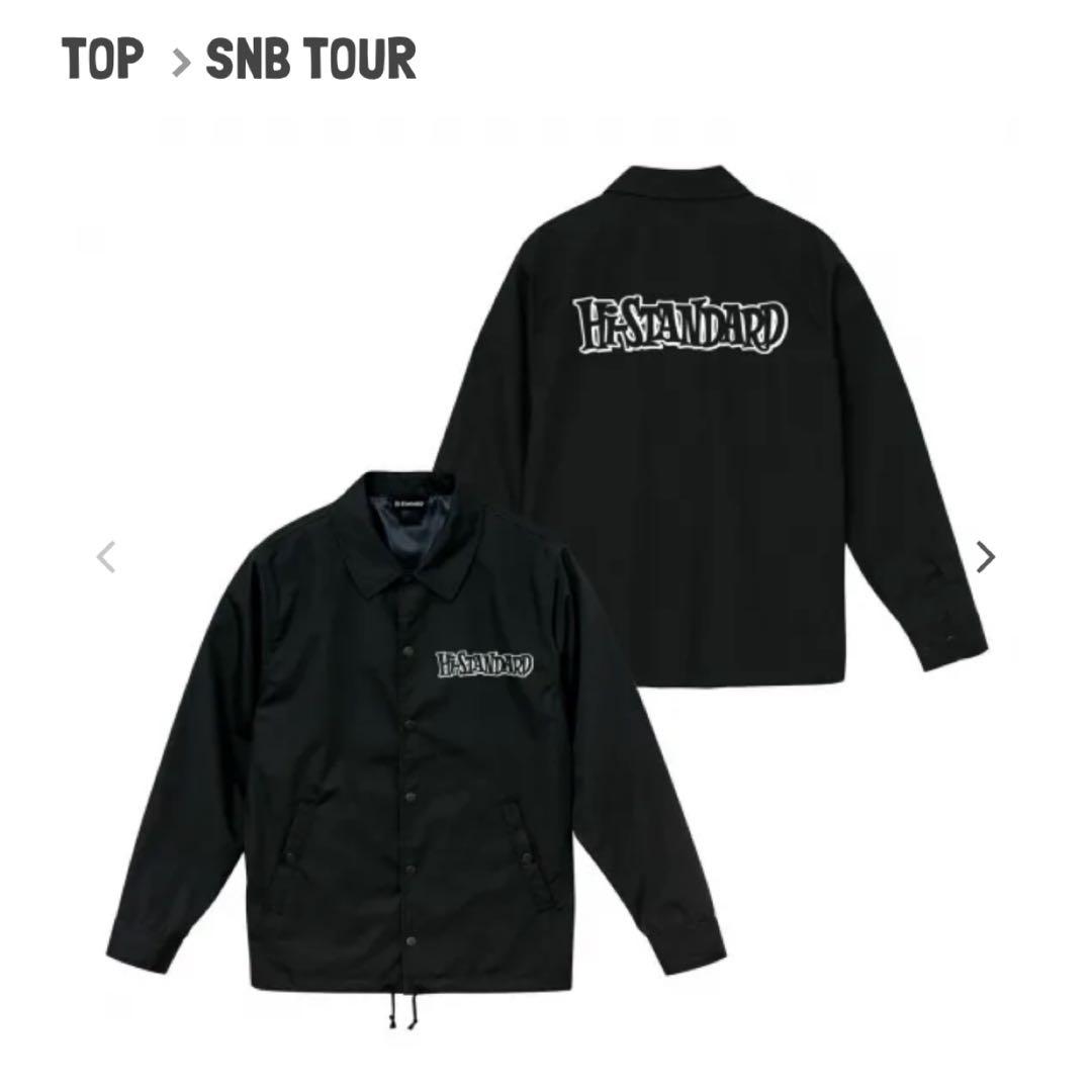 Hi-STANDARD コーチジャケット（黒）L サイズ ハイスタ