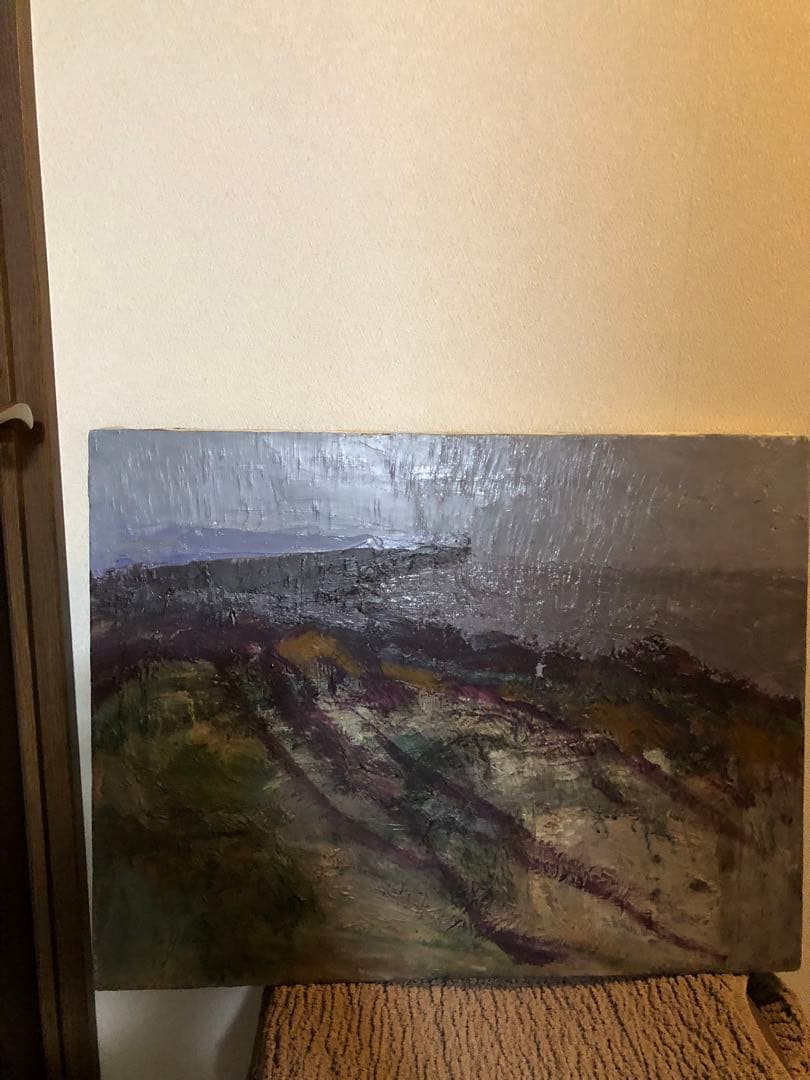 油絵（空と大地）Ｐ10