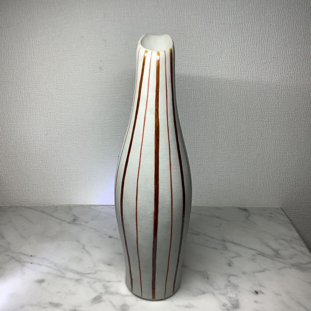 「値下げ」九谷焼　中村翠恒作　一輪生(一輪挿し)