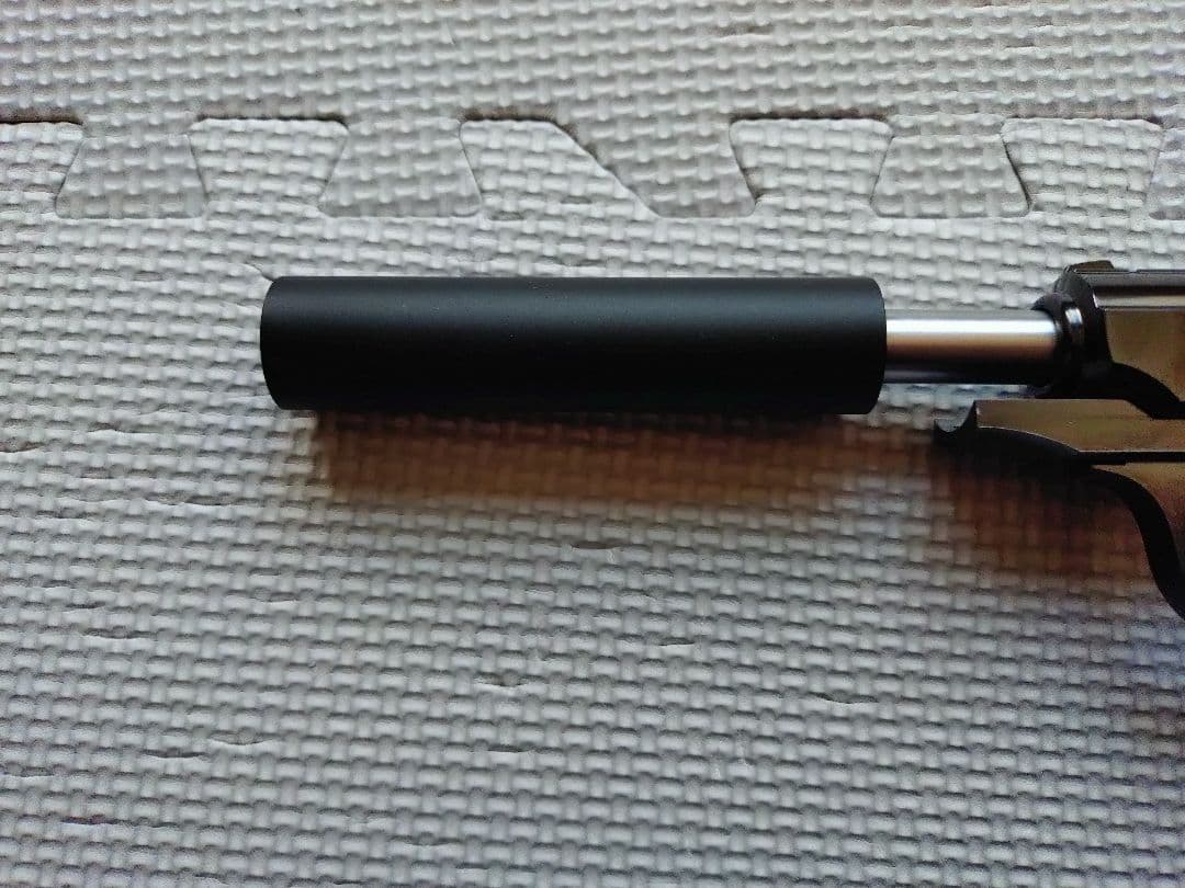 マルゼン　ワルサーＰＰＫ/S　ブラックメタル サイレンサー/可変ホップバレル