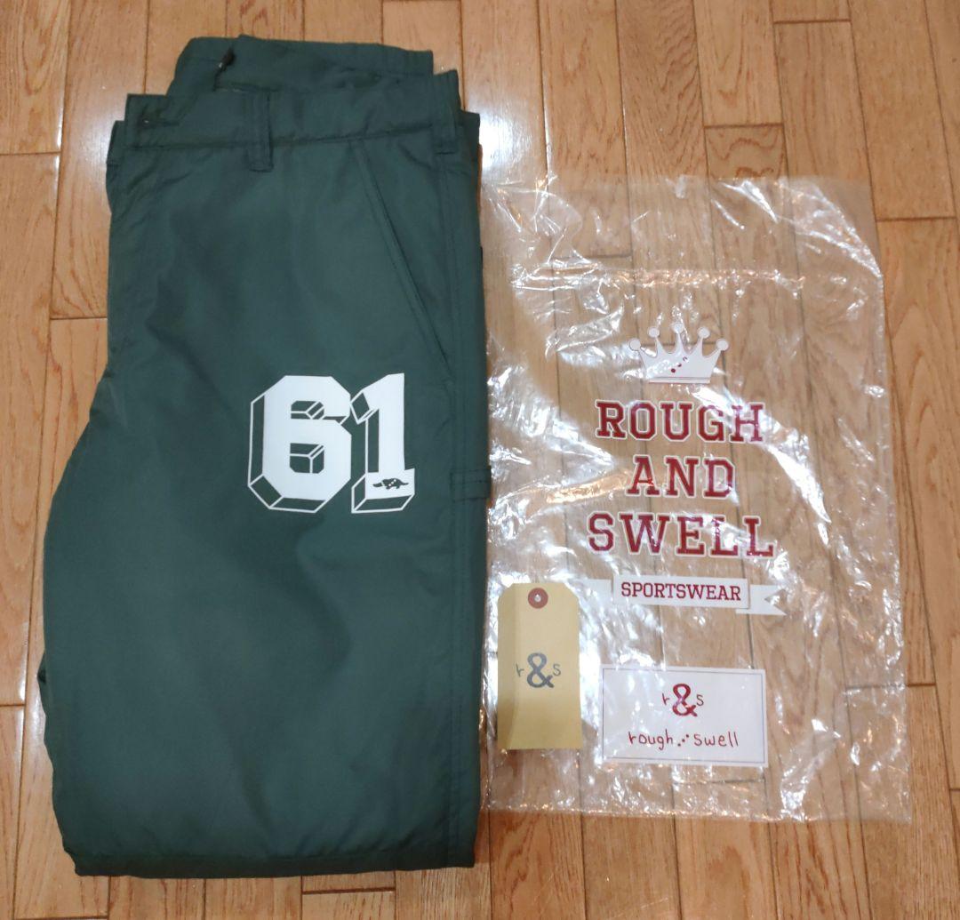 ラフアンドスウェル　Lサイズ　新品・未使用　パンツ　キルティング　グリーン